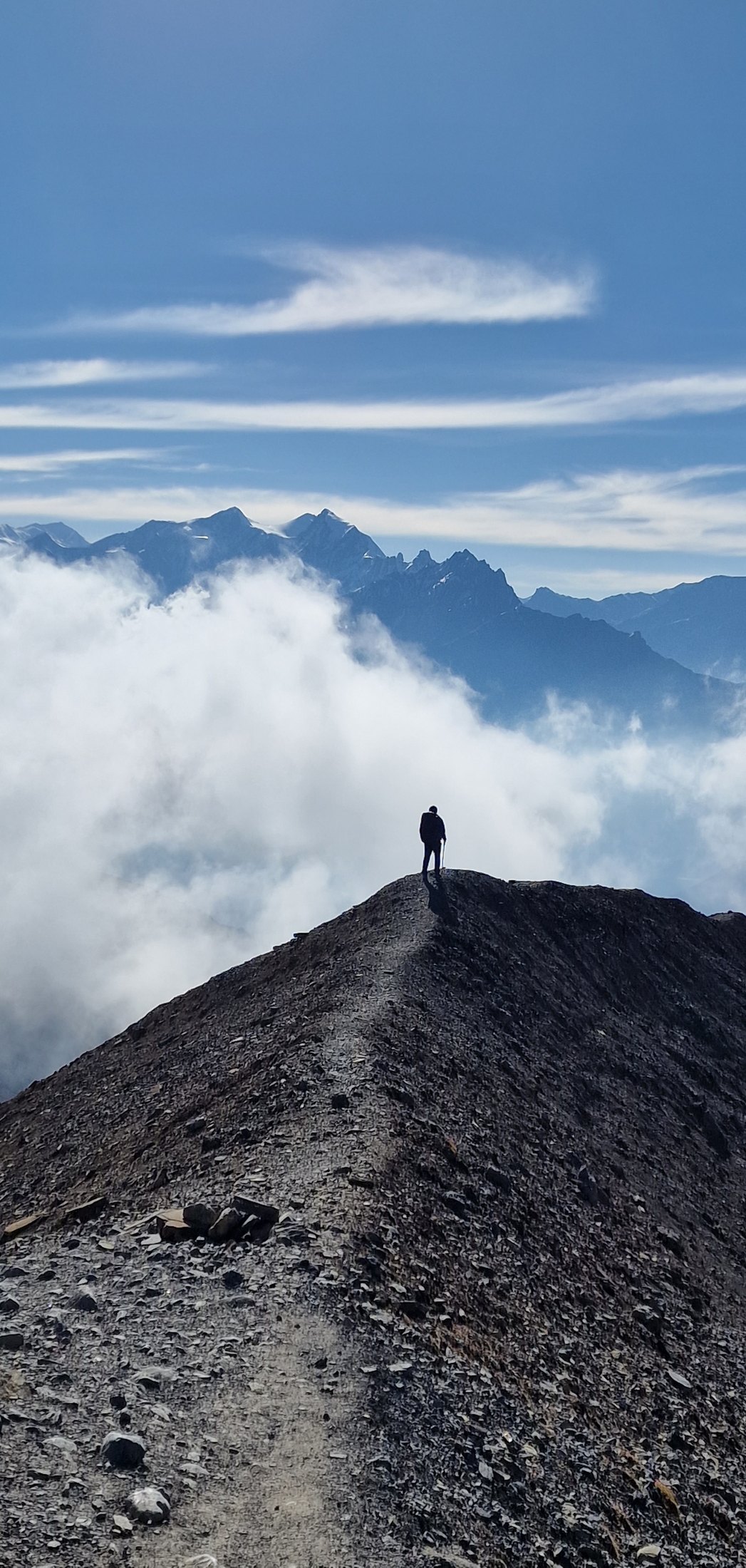 Above Thorong La, Nepal