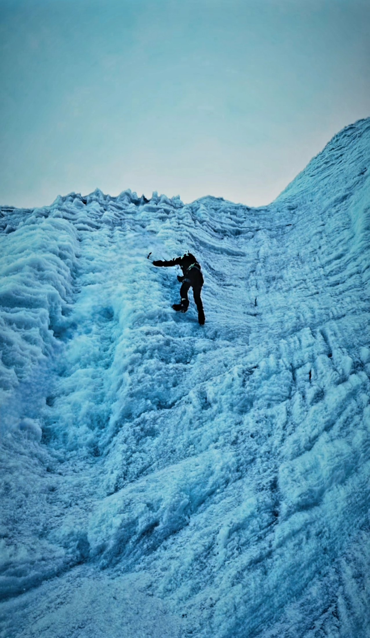 On the ice, Bolivia