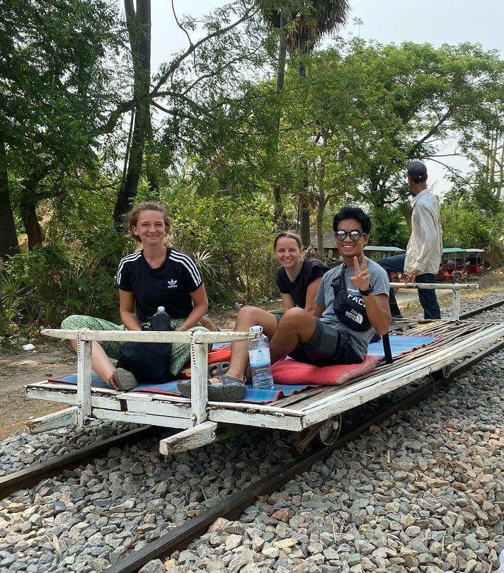 The bamboo train, Cambodia